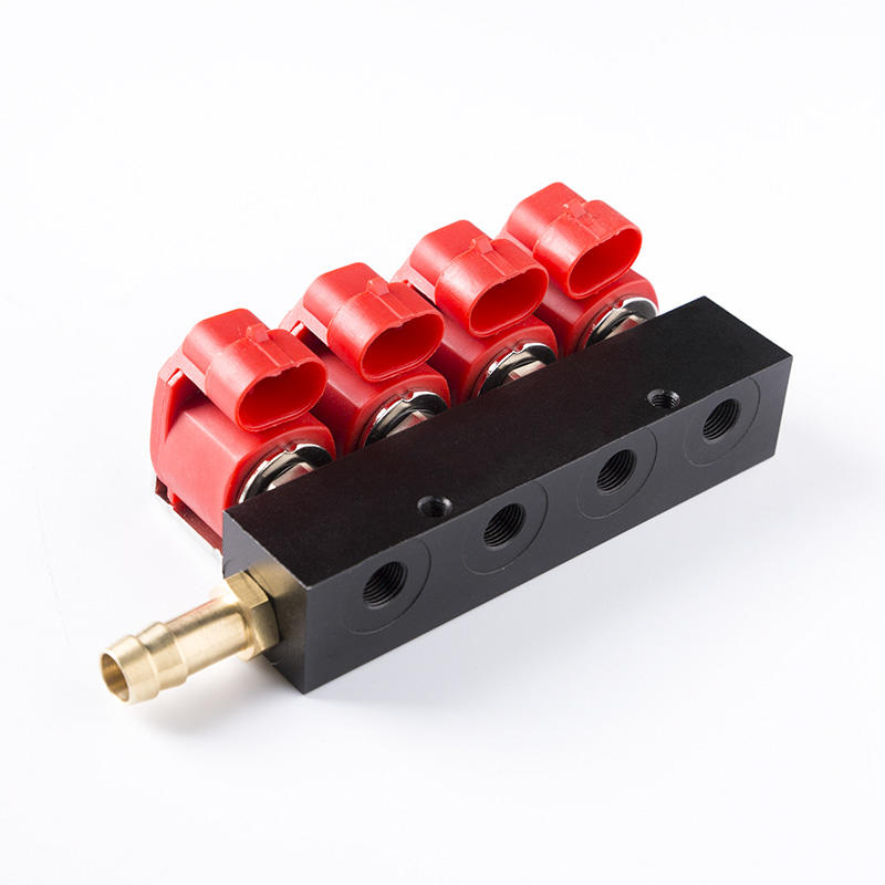 RED COIL 3OHMS 4-CYLINDER CNG/LPG INJECTOR