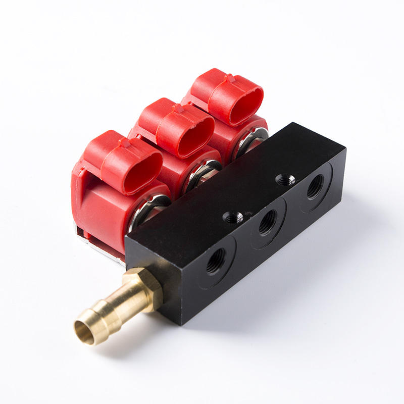 RED COIL 3OHMS 3-CYLINDER CNG/LPG INJECTOR