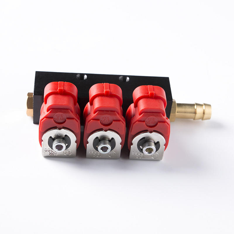 RED COIL 3OHMS 3-CYLINDER CNG/LPG INJECTOR